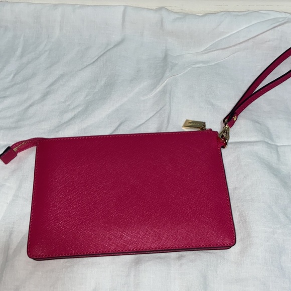 Nwot Michael Kors Jet Set perforated wristlet pouch - Picture 5 of 11